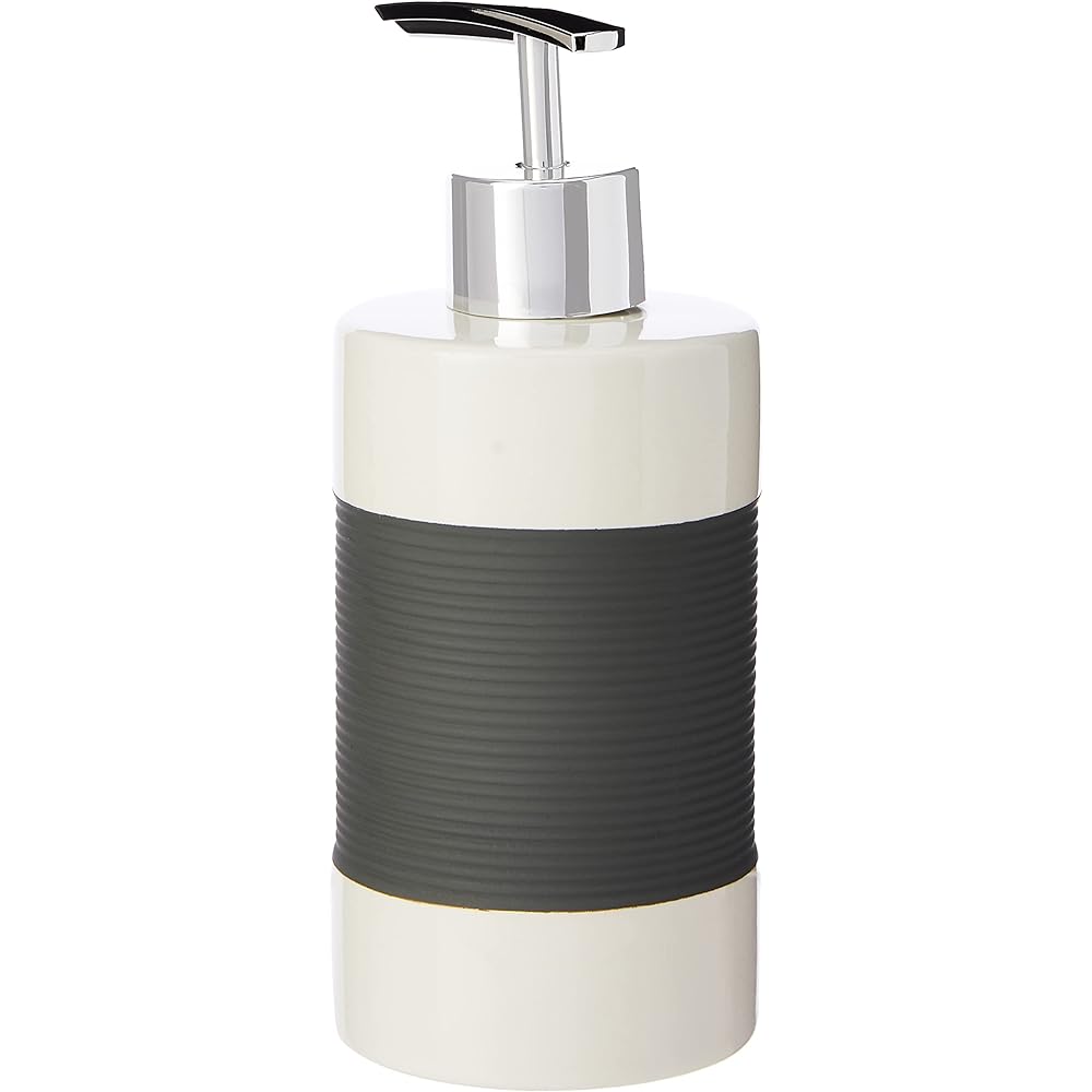 Kela Soap Dispenser Size:∅7×H17cm Gray Laletta 22437