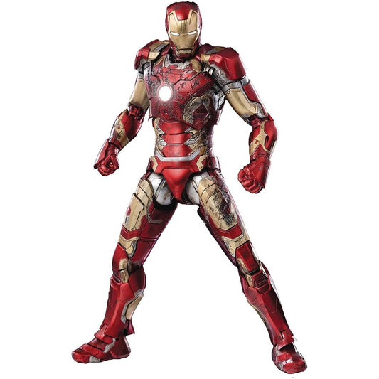 ThreeZero Avengers Infinity Saga Iron Man MK43 Dlx Battle Damage 1/12 Action Figure (Net)