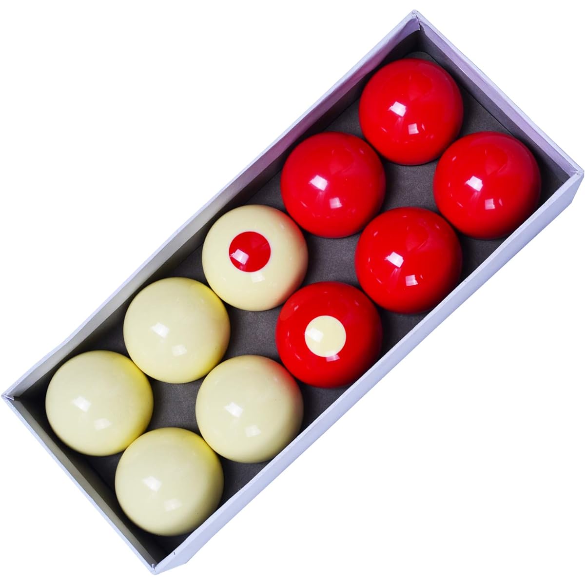 Collapsar Bumper Pool Balls 2-1/8" Regulation Size Standard Set of 10 Billiard Balls