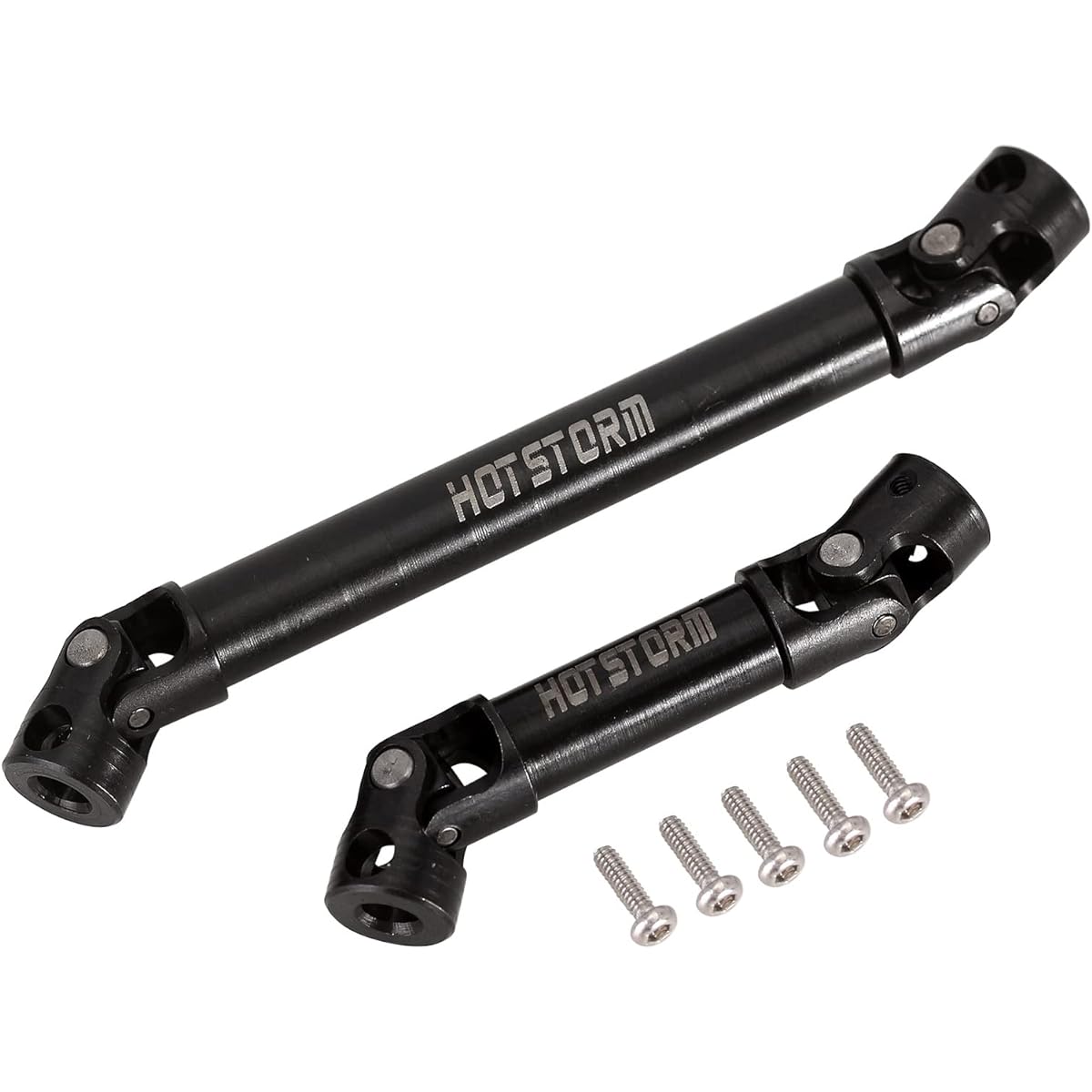 HOTSTORM Driveshaft Steel Center Driveshaft SCX24 Gladiator Axial Upgrade Parts 2pcs