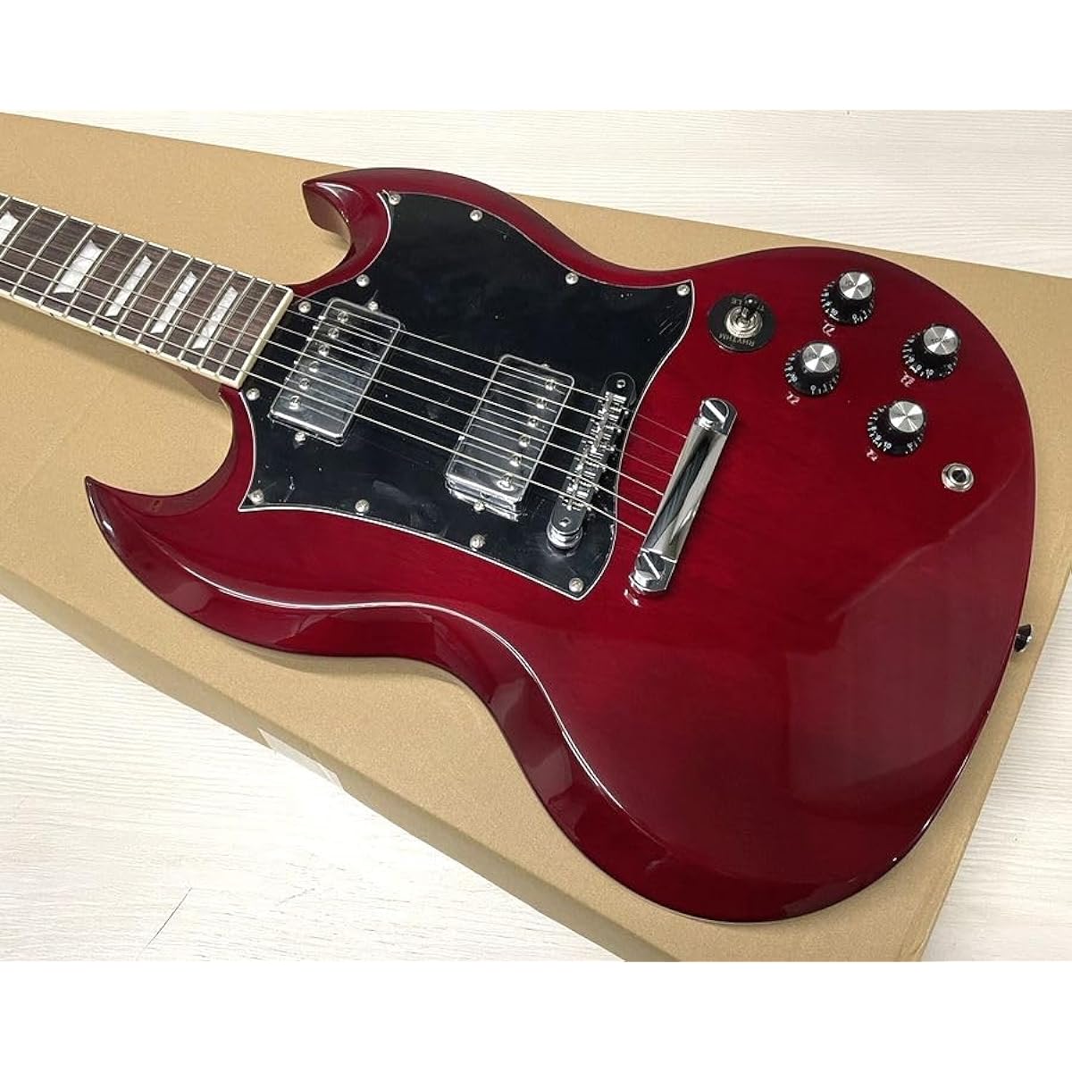 BLITZ by ARIA BSG-STD WR Blitz Aria Electric Guitar SG Type Wine Red Outlet