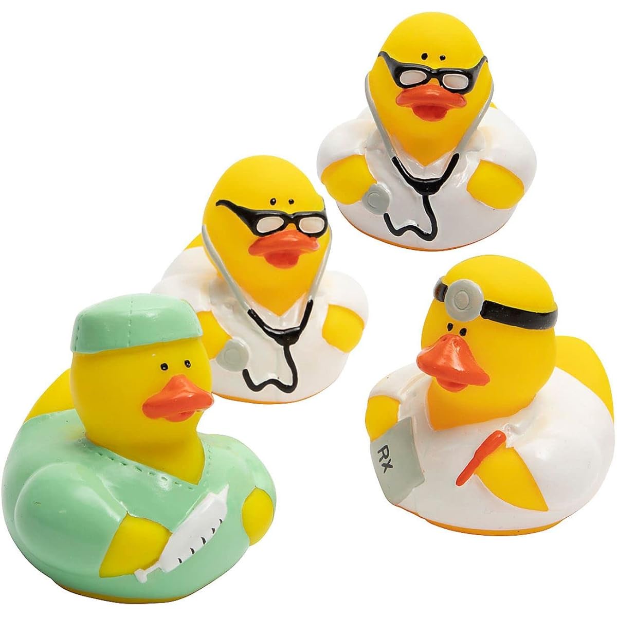 Dr. Rubber Duck | Pack of 12 | Party Favors