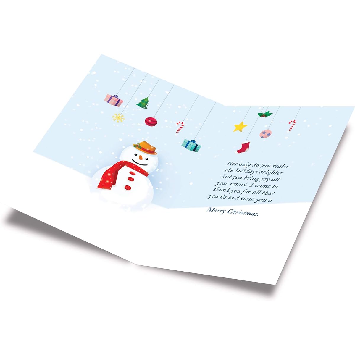 Prime Greetings Christmas Card Uncle