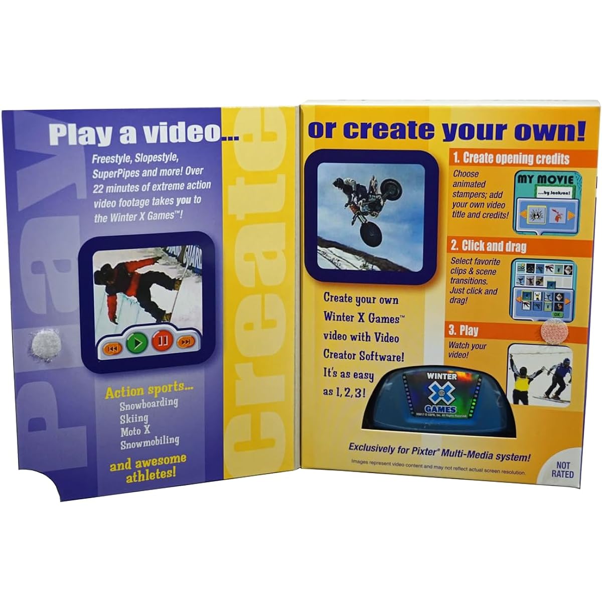 Pixter Multi-Media System: The Best of Winter X Games with Video Creator Software by Fisher-Price [Parallel Import]