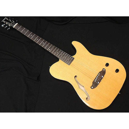 SCHECTER OL-FL-P VNTL Gloss Finish Schecter Thin Body Acoustic Guitar F Hole Electric Acoustic Telecaster Shape Natural Passive