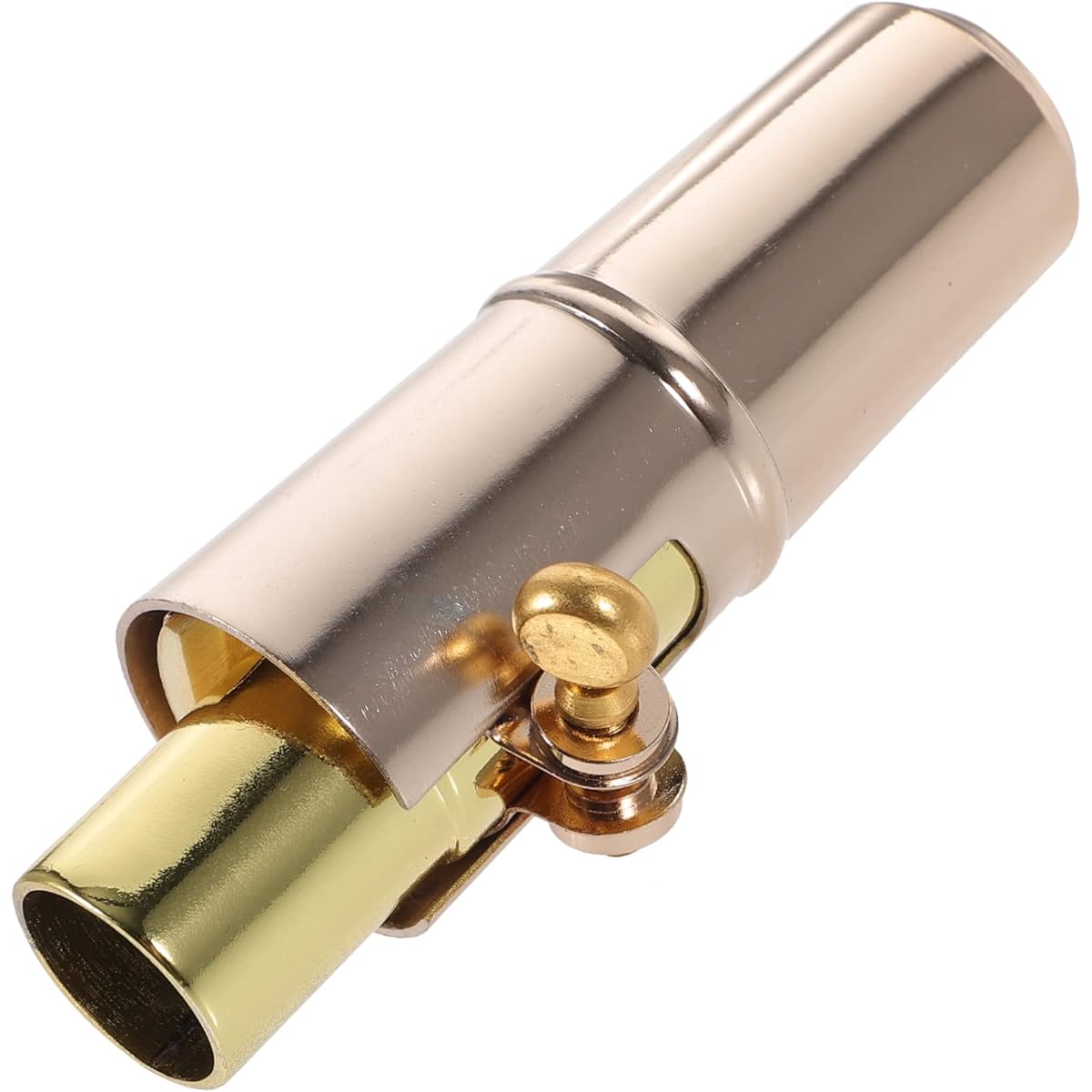 VICASKY 3-Piece Set Saxophone Mouthpiece, Saxophone Mouth Cap, Bass Clarinet Mouthpiece, Saxophone Mute, Saxophone Reed Kit, Saxophone Metal Ligature, Tenor Saxophone Mouthpiece