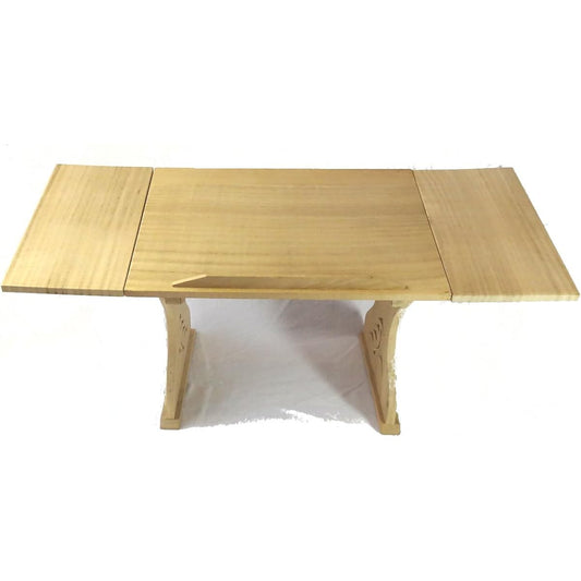 Wide music stand made of paulownia wood (shipping included)