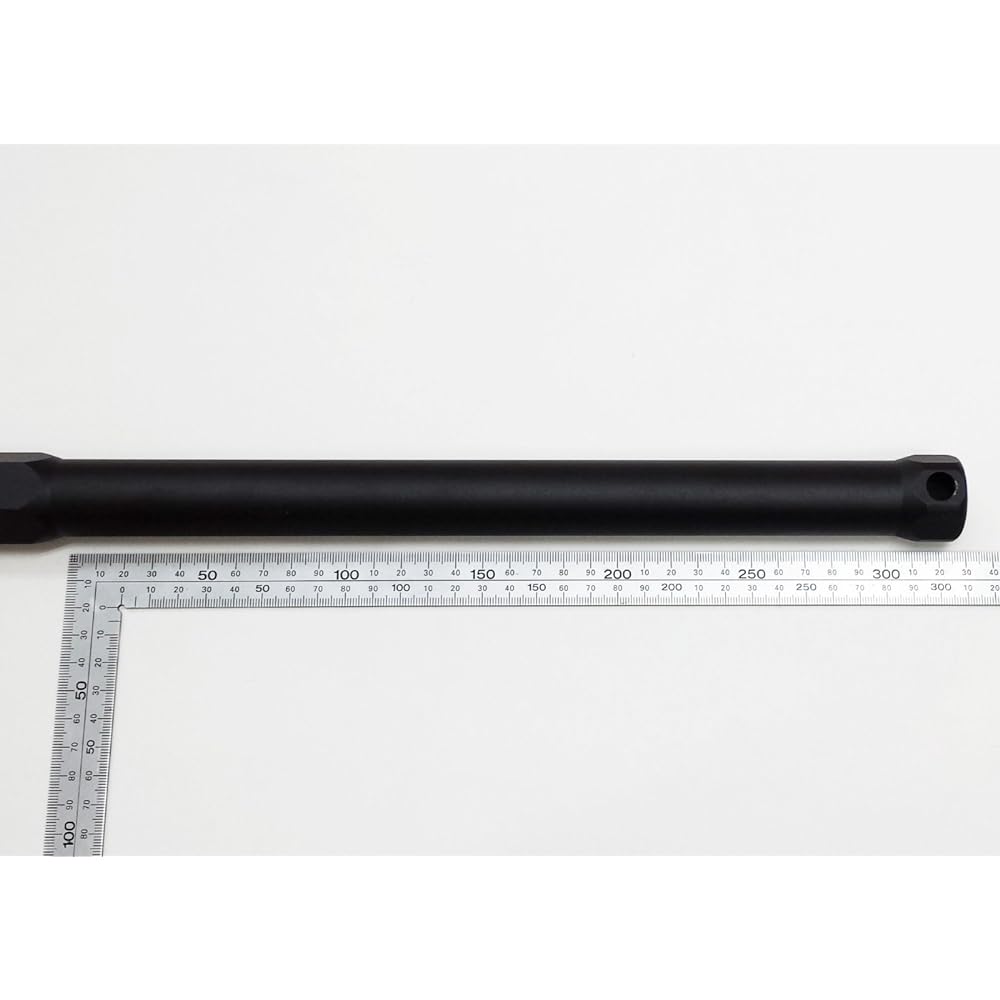 Hexagonal iron bar 3-shaku, total length 90cm, weight 5kg, training bar series [ZB-90]