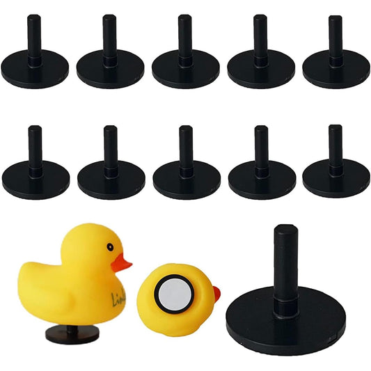 40pcs Duck Plugs - Rubber Duck Mounts Flock Locker Rubber Duck Holders for Jeep Dash and Fixed Display, Great Gift for Jeep Enthusiasts, Double Sided Stickers Inside (Rubber Ducks Excluded) (10)