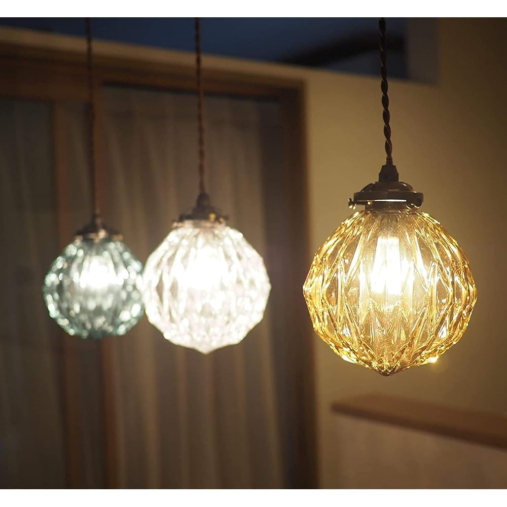 Interform Pendant Light LT-3803CL Beryl with LED Bulb Clear Glass Scandinavian Simple Antique