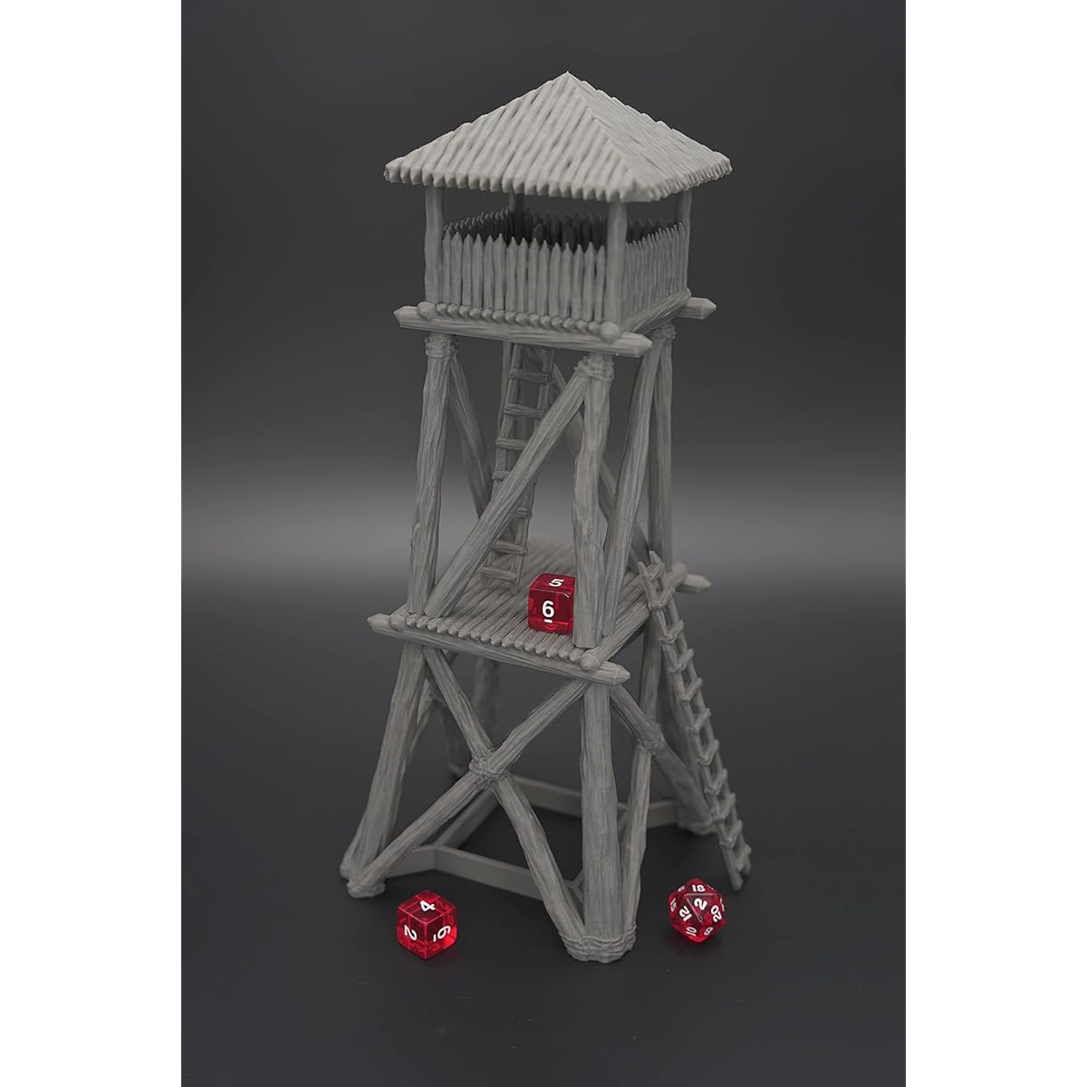 EnderToys Viking Watchtower Terrain4Print 3D Printed Tabletop RPG Scenery and Wargame Terrain for 28mm Miniatures