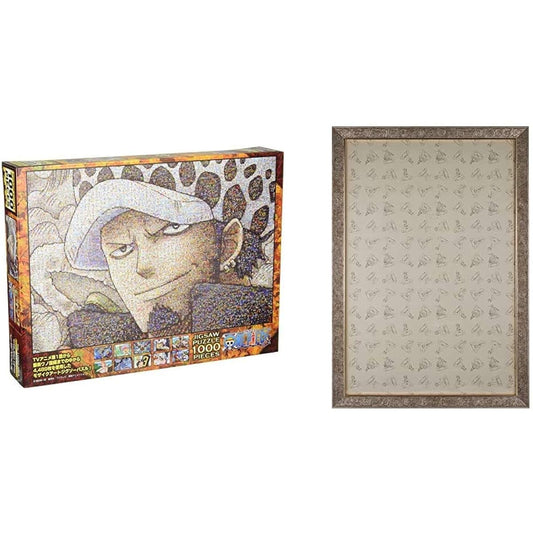 1000-584 One Piece Mosaic Art [Law] with special frame