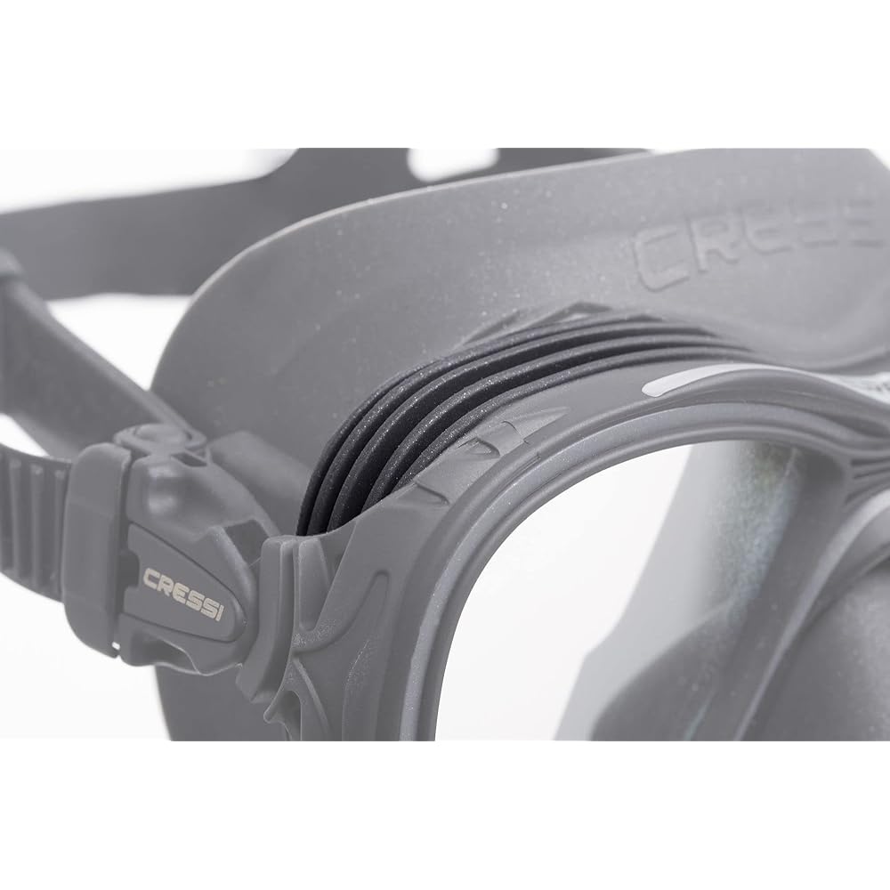 CRESSI Scuba Freedive Snorkeling Mask [QUANTUM] Fogstop System Heat Dispersion Function [Genuine Product]