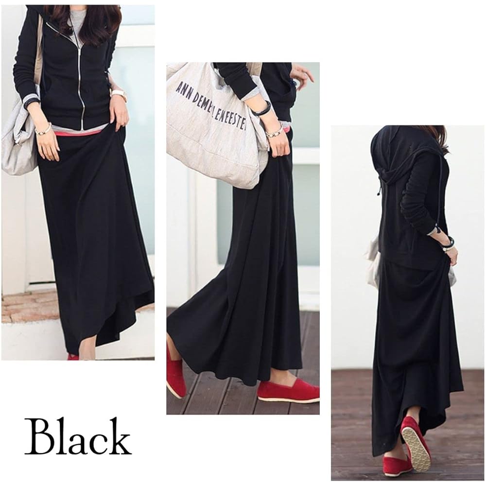 [SHARE ITEMS] Women's Zip Up Parka, Cute Long Skirt, Available in 3 Colors, Beautiful Silhouette, Loungewear, Going Out, Spring, Autumn, Winter, Setup, Active