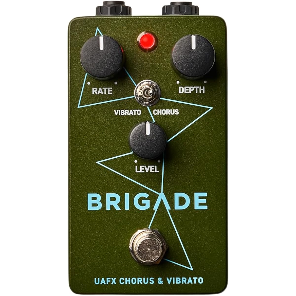 Universal Audio UAFX Brigade Chorus & Vibrato Compressor Pedal Effector [Domestic genuine product]