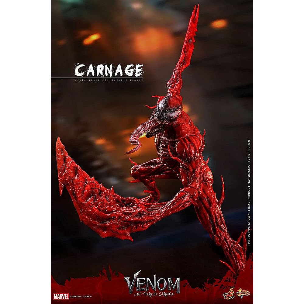 Movie Masterpiece Venom: Let There Be Carnage Carnage 1/6 Scale Figure