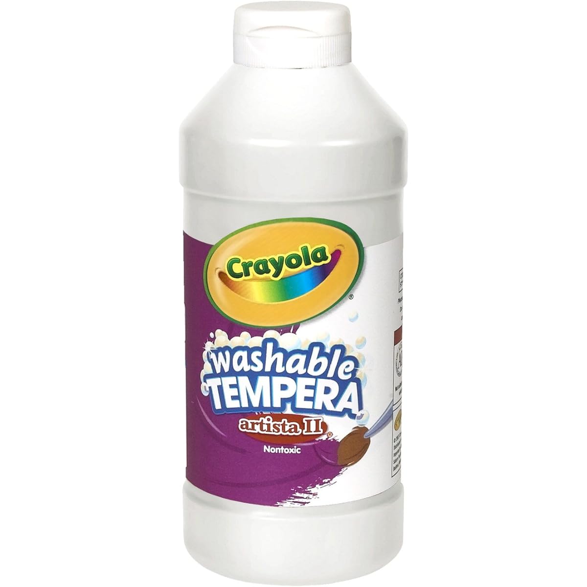Tempera Paint 16 oz White [Set of 2]