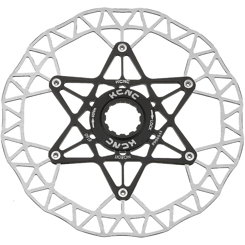 KCNC Disc Brake Parts KCNC Center Lock Disc Rotor 140MM Black