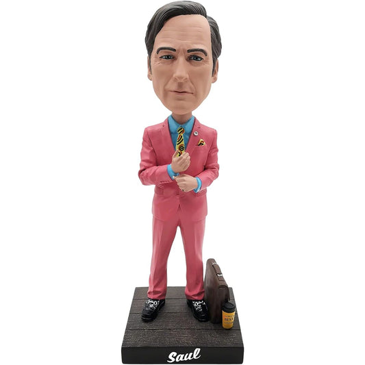 Royal Bobbles Better Call Saul, Saul Goodman Bobblehead Premium Polyresin Lifelike Figure Unique Serial Number Exquisite Detail