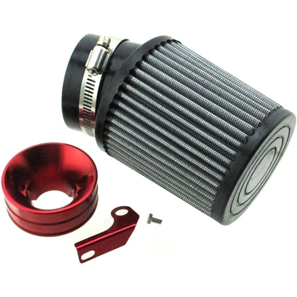 NINOMA Air Filter & Adapter Kit 6.5HP Clone GX160 GX200 Predator 212cc Engine Go Kart Racing Kart Mini Bike
