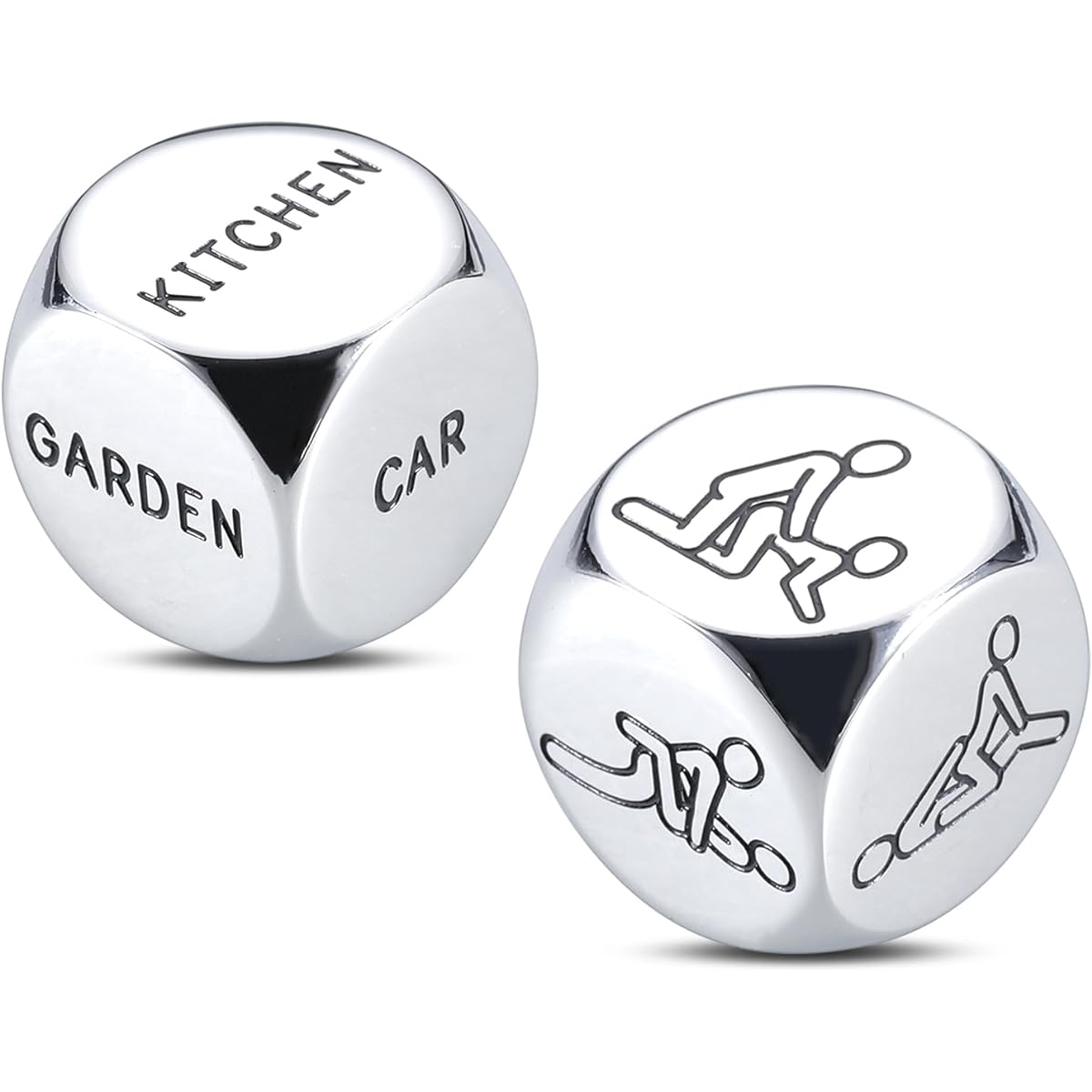 Date Night Ideas Birthday Anniversary Couple Gift Prank Dice Boyfriend Girlfriend Marriage Engagement Wife Husband Lesbian LGBTQ Christmas Valentine's Day Gift Bride Groom