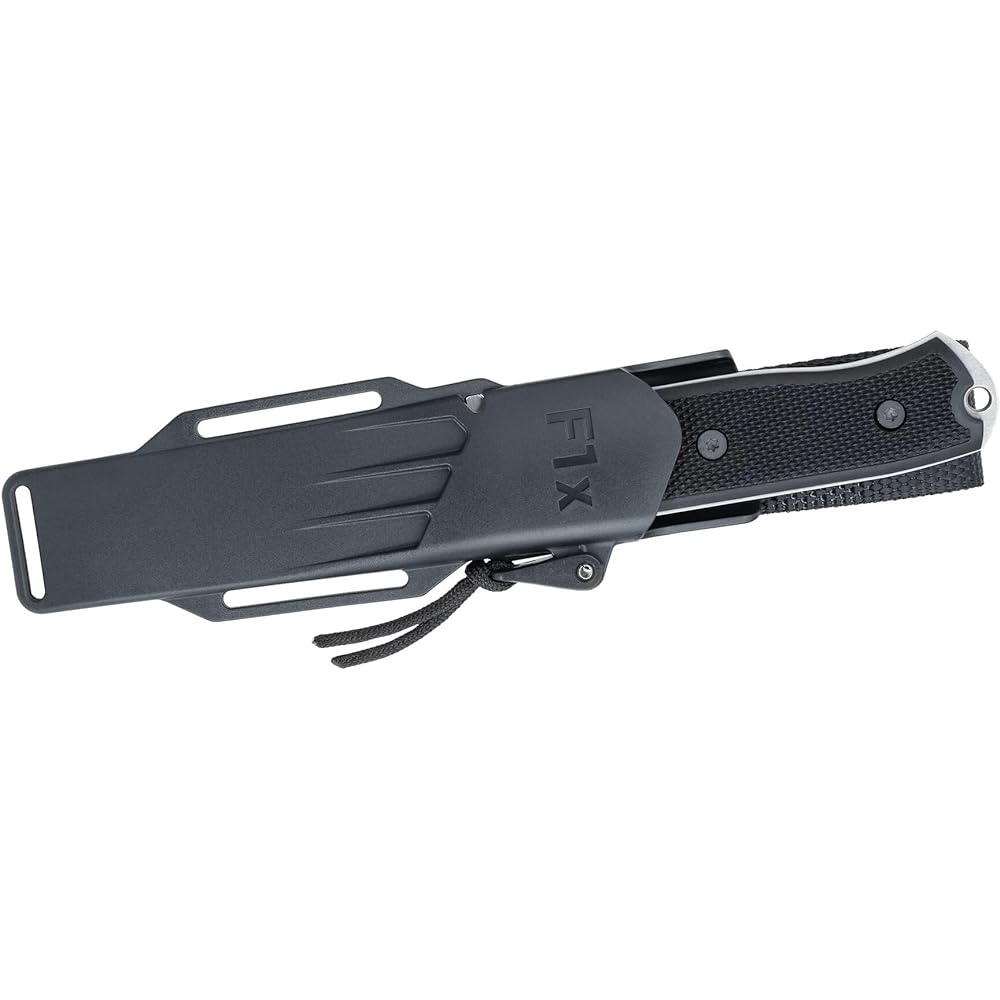 Fallkniven F1x ELMAX Steel Sheath Knife F1xElmax Clam Blade Zytelbelt Sheath