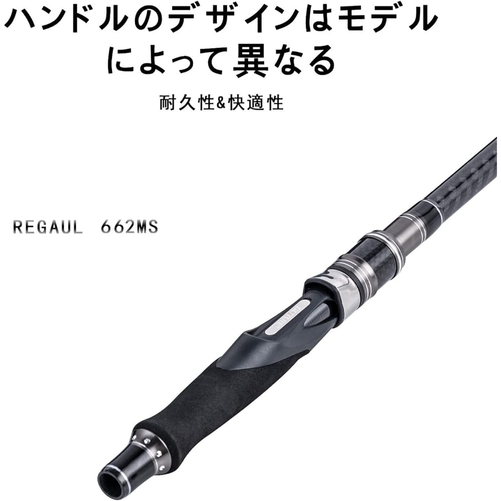 Goture Jigging Rod with Detachable Grip High Strength Spinning/Bait Jigging 1.83M/1.98M 6ft/6.6ft ML/M/MH Sea Fishing/Boat Fishing Blue Fish, Root Fish, Hairtail, Red Sea Bream, Redfish, Grouper [REGAUL Series] ]