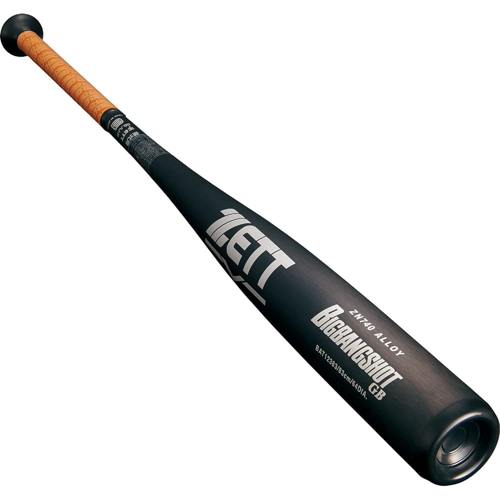 ZETT Hardball Baseball Bat Big Bang Shot GB Metal (Super Duralumin (NZ740)) 83cm Over 900g Made in Japan BAT12383
