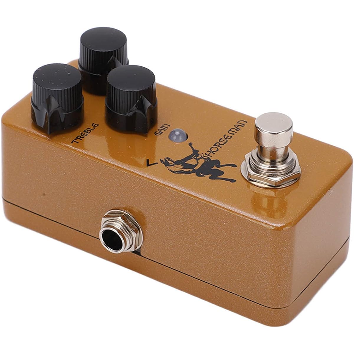 Overdrive Effect Pedal, Overdrive Pedal Earthy Yellow for Musical Instrument Accessories
