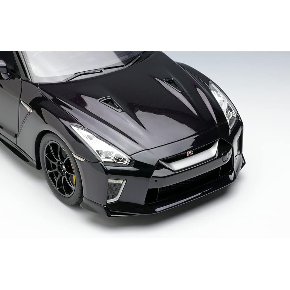 IDEA 1/18 Nissan GT-R Track Edition Engineered by Nismo T-spec 2022 Midnight Purple Finished Product IM062B