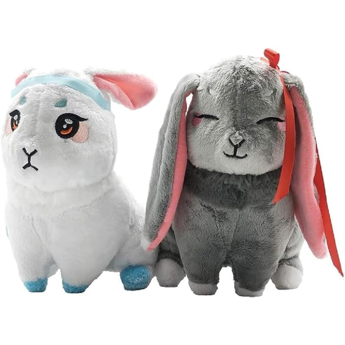 Ginkago Mo Dao Zu Shi Grandmaster of Demonic Cultivation Wangji Wuxian Rabbit Plush 2 Pack