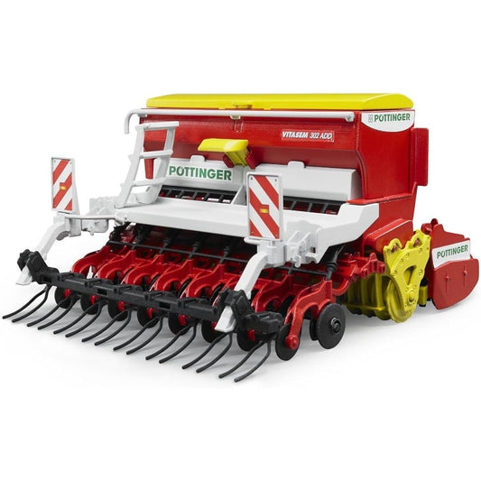 Bruder Pottinger Vitasem302ADD Harrow Mount Seed Drill BR02347