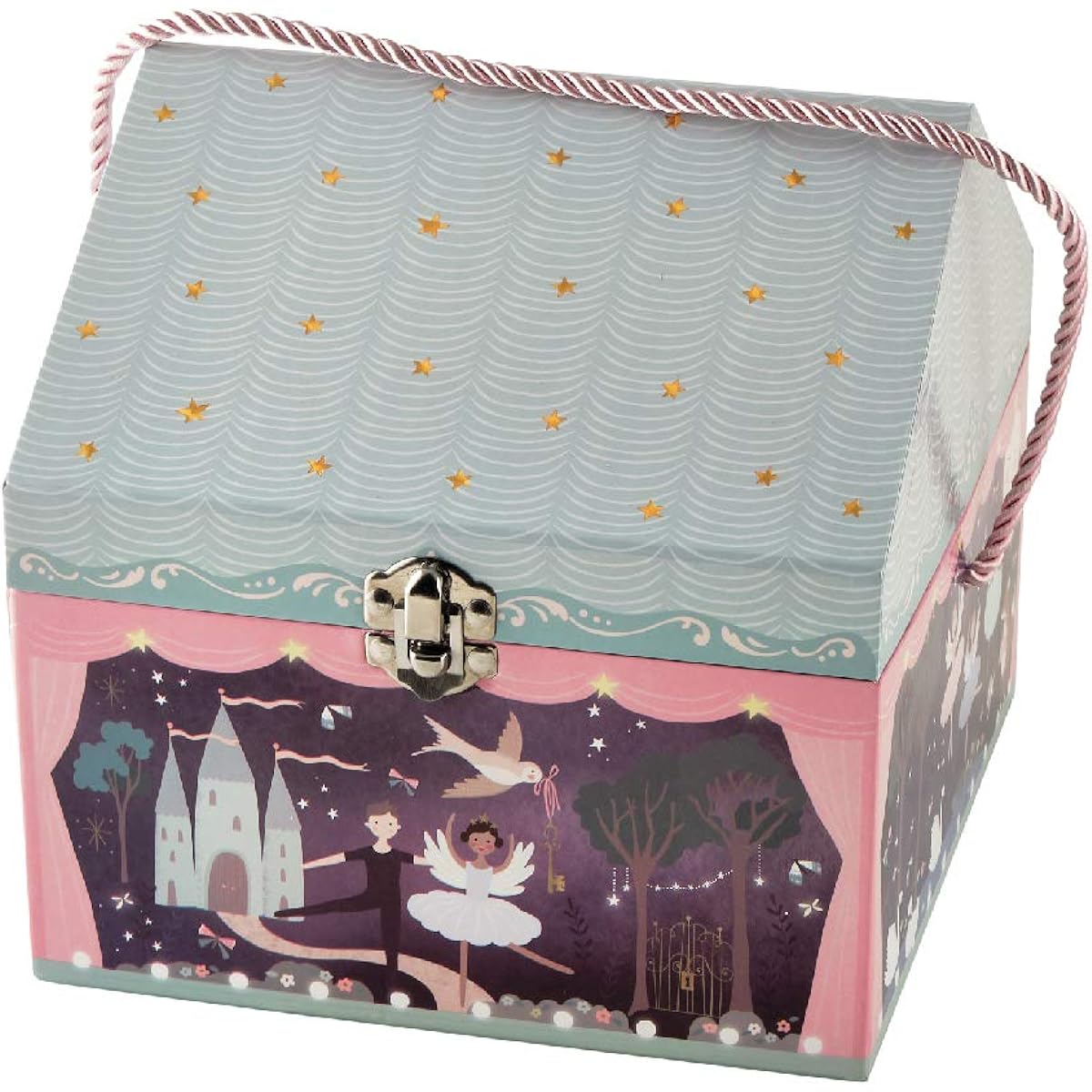 Floss & Rock 41P3652 Attractive musical canned tea set in house case