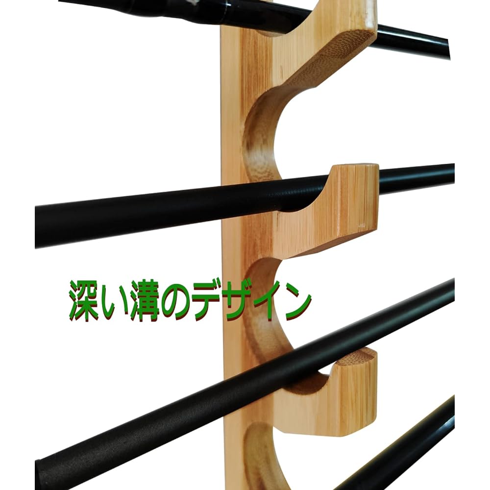 Wall-mounted fishing rod holder fishing rod storage rack wall ceiling fishing rod holder