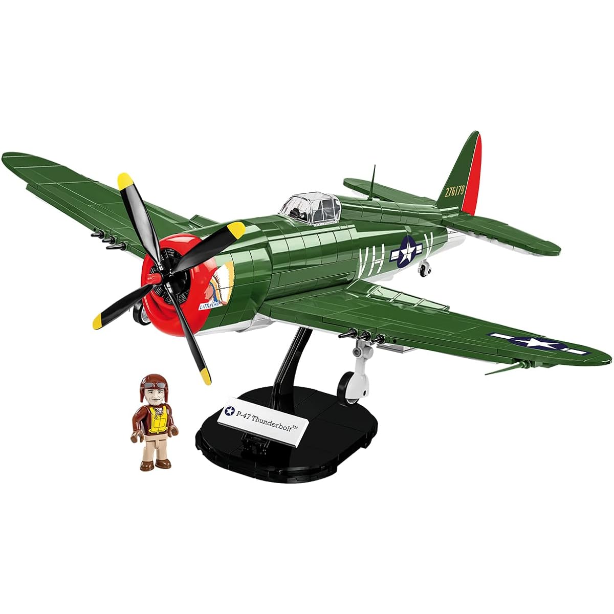 'Cobi Historical Collection #5737 P-47 Thunderbolt (US Army) 1/32 scale