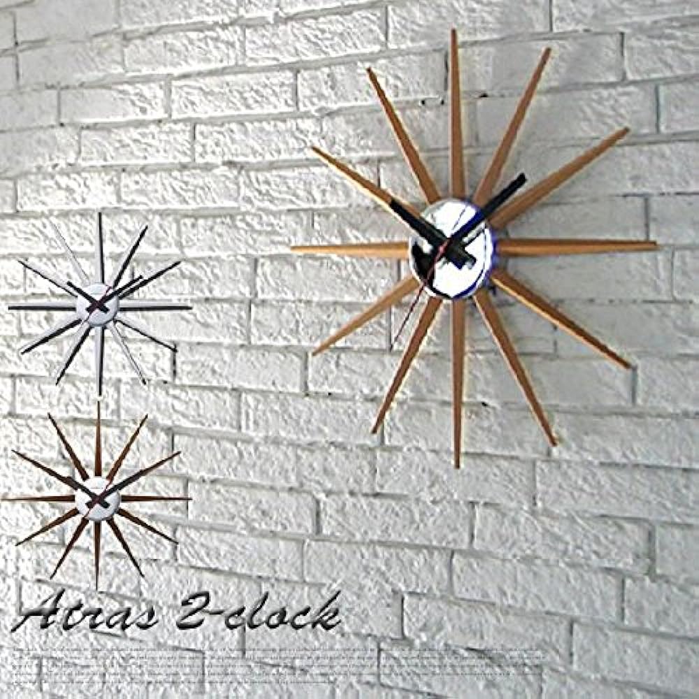 ART WORK STUDIO Atlas 2-clock (Atlas 2 clock) White TK-2074