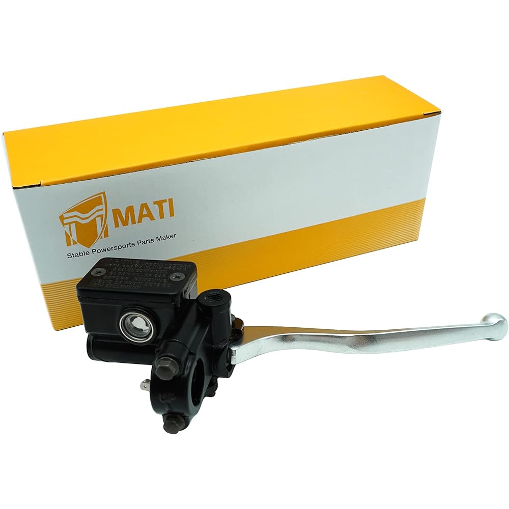 M MATI Front Brake Master Cylinder Yamaha ATV Banshee Big Bear Grizzly Kodiak Warrior Wolverine YFZ YFM 350 400 2GU-25870-10-00 2GU-25870-00