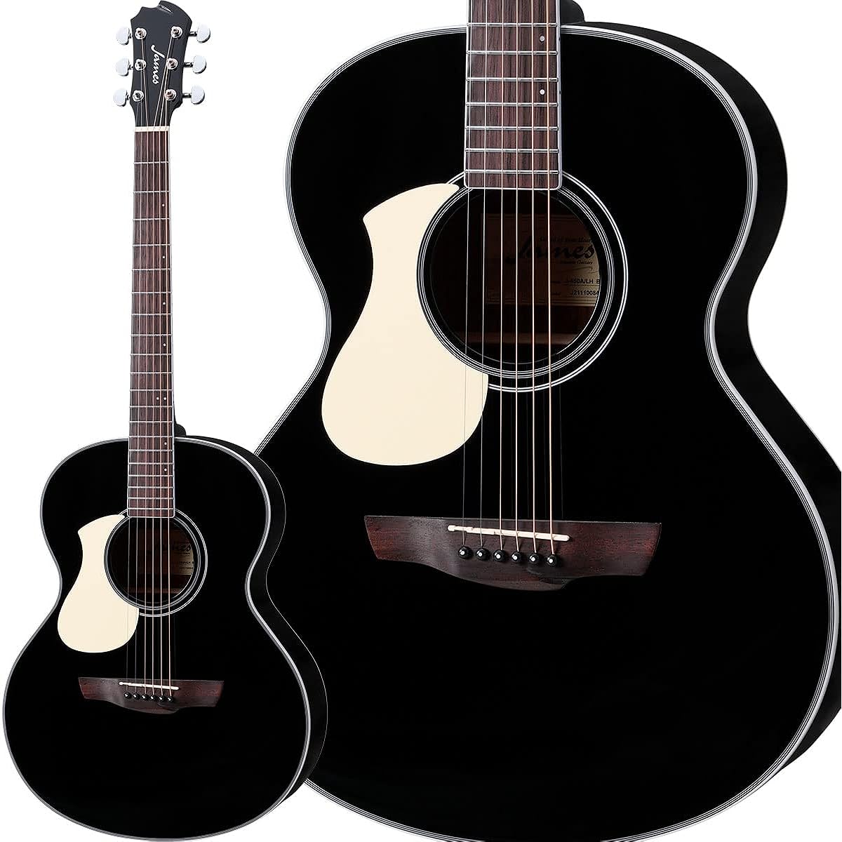 James J-450A/LH Black Acoustic Guitar Left-handed James