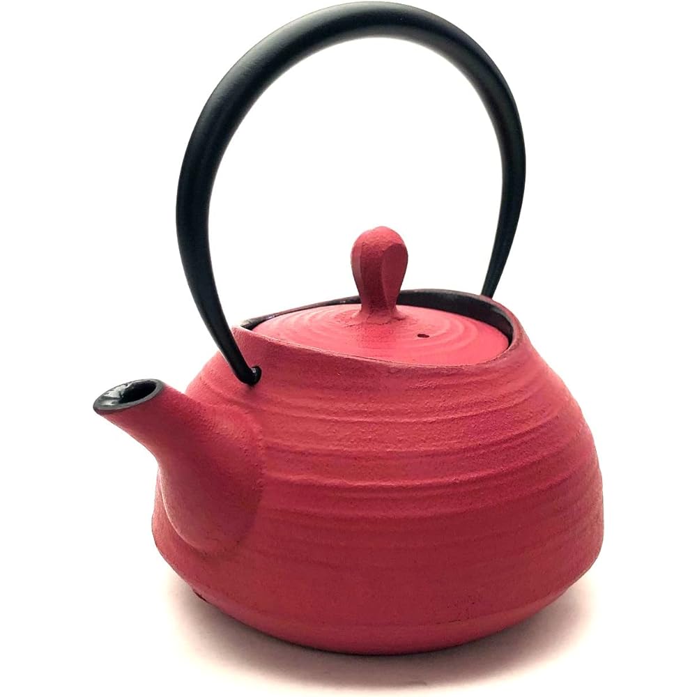 Nanbu Tetsu Teapot Hakeme 0.4L Rose Pink