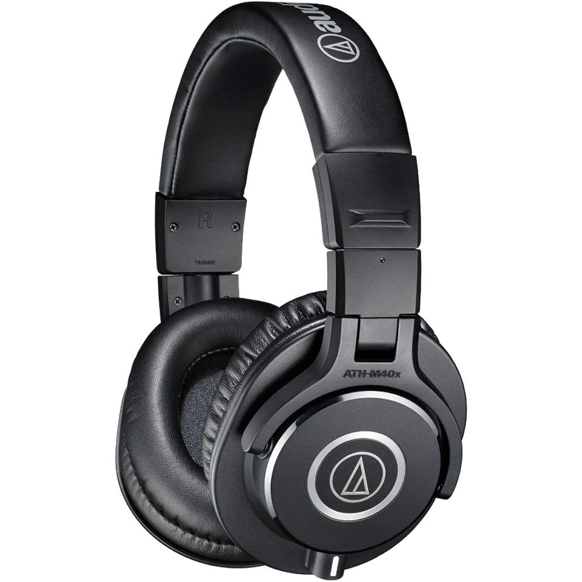 Audio Technica ATH-M40x Professional Monitor Headphones ATH-M40x Studio Recording/Instrument Practice/Video Editing/Mixing Black