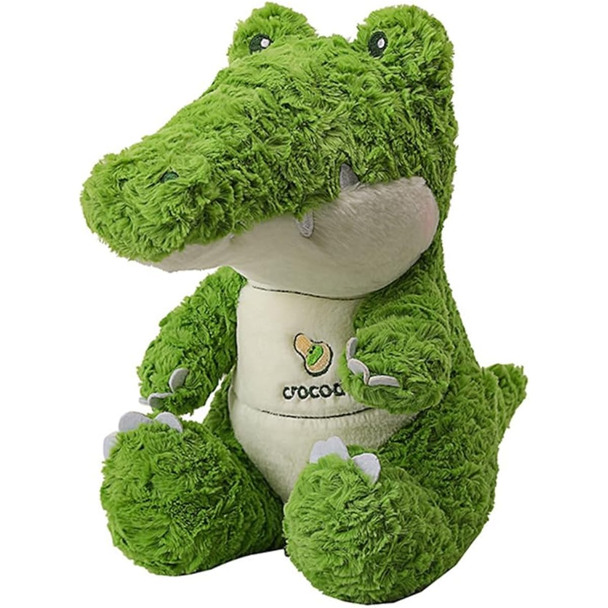 crocodile, stuffed animal, large, fluffy, soothing, cute, animal, extra large, stuffed animal, cute, sleeping together, meltingly soft, hug pillow, cushion, cute, sleeping, Children's Day, 45cm*1kg, Shichigosan, birthday, sleeping together pillow, green