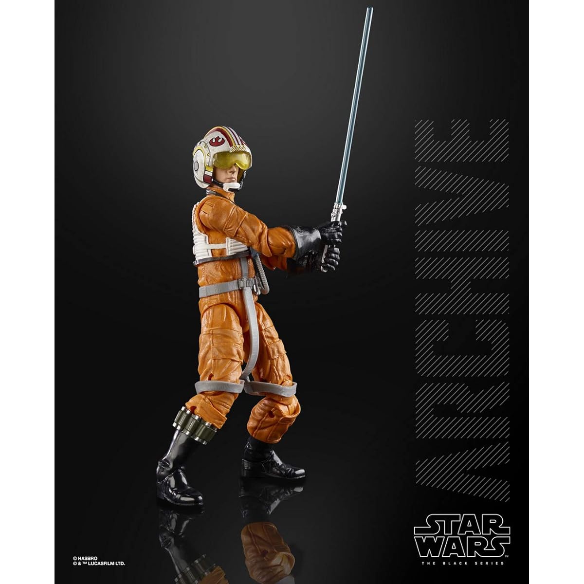 Star Wars Black Series 6-inch figure Luke Skywalker X-wing pilot total length approx. 15cm painted movable figure