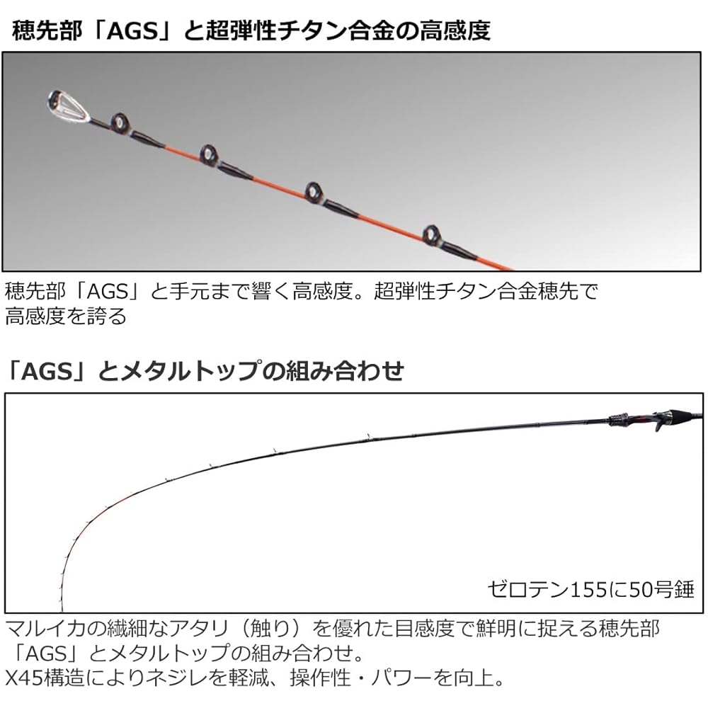 DAIWA boat rod Metallia Marika