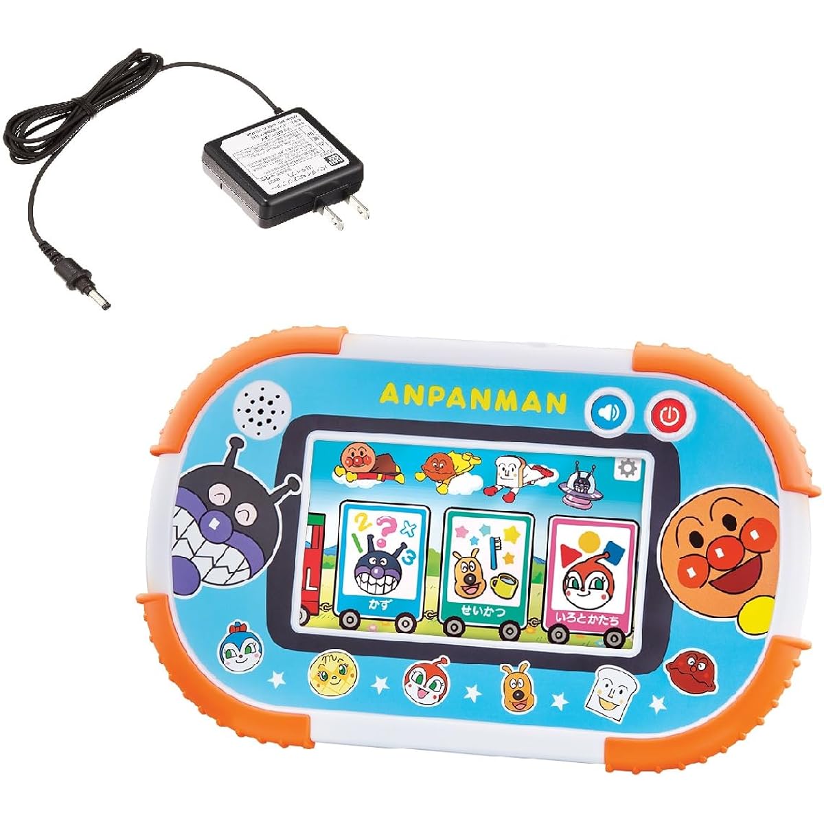 BANDAI Easy touch from 1.5 years old! Anpanman educational pad + Bandai AC adapter B type