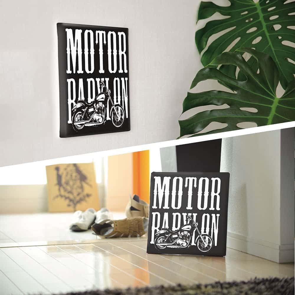 Art Deli Poster Oil Shock Designs Fabric Panel Interior Miscellaneous Art Retro ol-8391-motor-babylon -L L Size ol-8391-motor-babylon -L