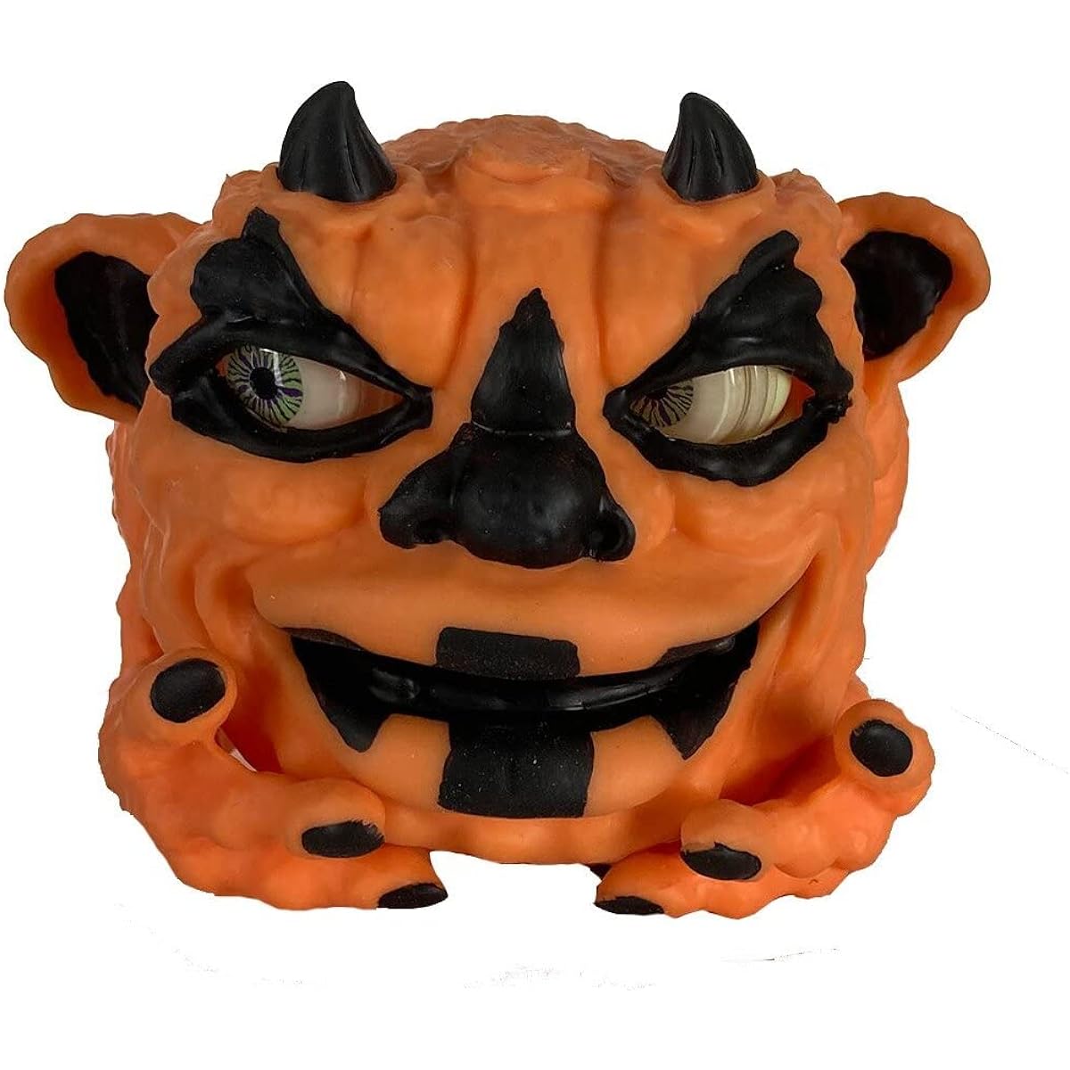 Boglins Dark Lord Blobkin 8" Foam Monster Puppet with Super Stretchy Skin & Moving Eyes and Mouth, Popular 80s Retro Toy for Kids & Collectors