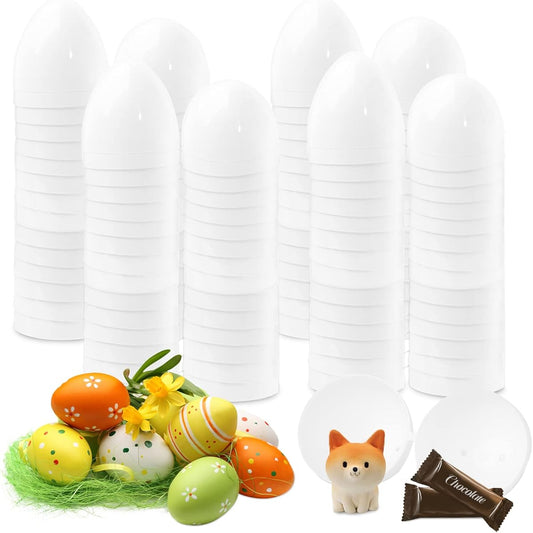 AOBOPLE Plastic Easter Eggs 100pcs