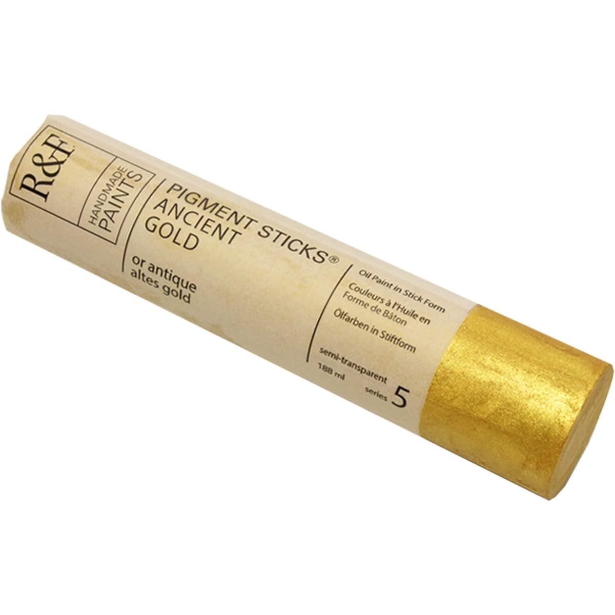 R&F 225D Oil Pigment Stick 188ml Ancient Gold