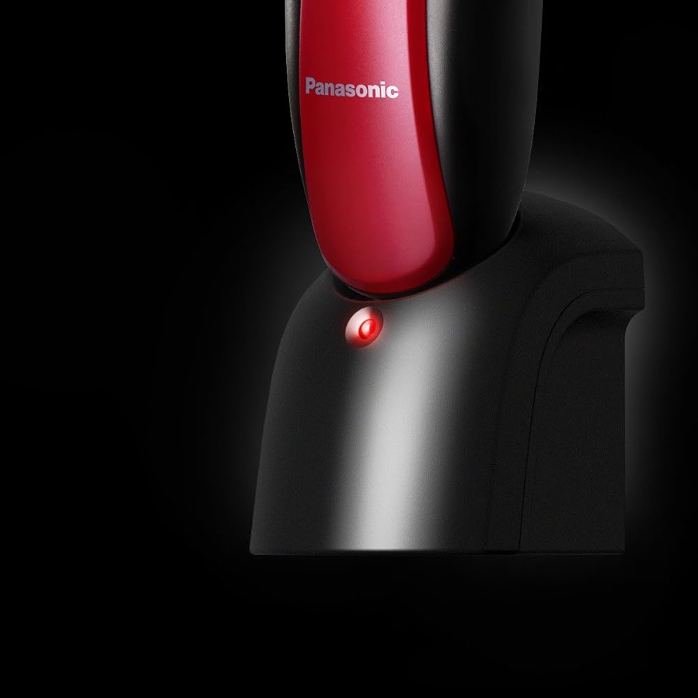 Panasonic Men's Shaver 3 Blades Bath Shaving Red ES-RL13-R