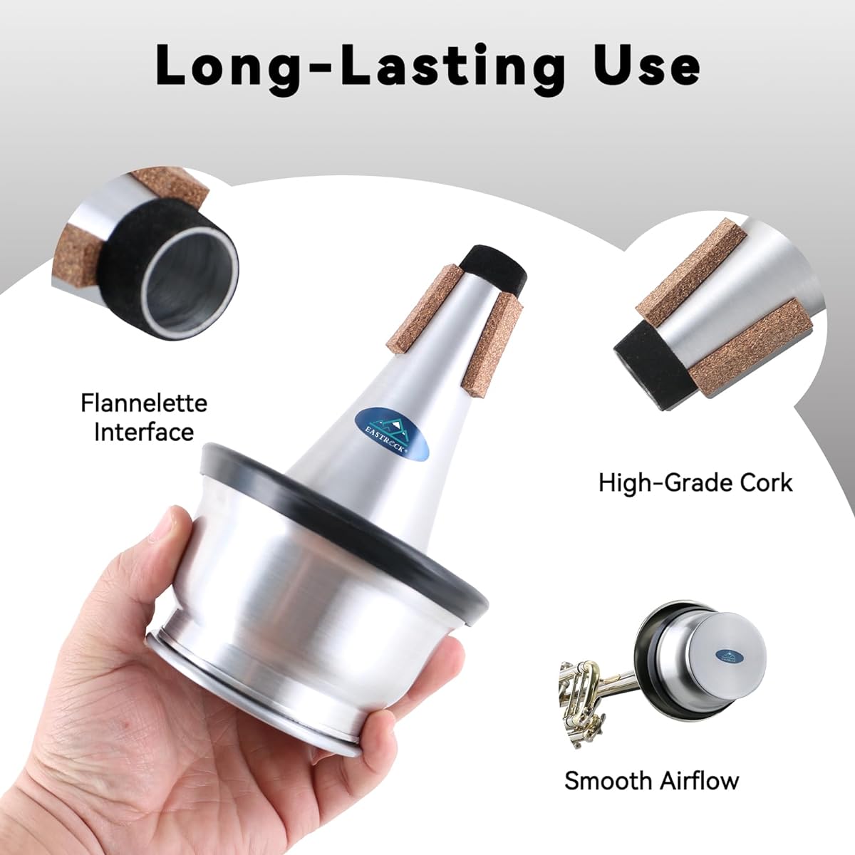 EASTROCK Trumpet Mute - (Cup)